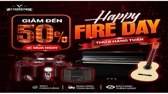 HAPPY FRIDAY – THỨ SÁU BÙNG CHÁY 