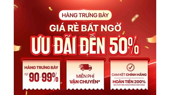 Hàng trưng bán - Giá ưu đãi: Chạm tay vào âm nhạc để cảm nghiệm