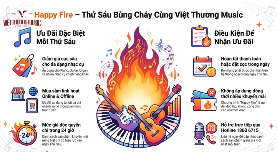 Happy Fire – Thứ Sáu Bùng Cháy Hàng Tuần