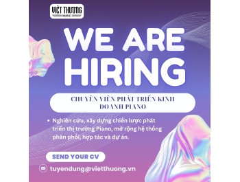 [HCM] CHUYÊN VIÊN PHÁT TRIỂN KINH DOANH & THỊ TRƯỜNG (SẢN PHẨM KEYBOARD)