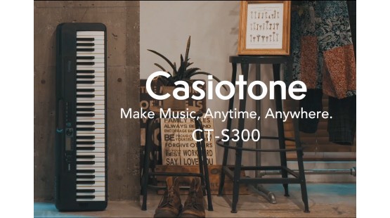 10 lý do bạn nên chọn keyboard Casiotone CT-S300 