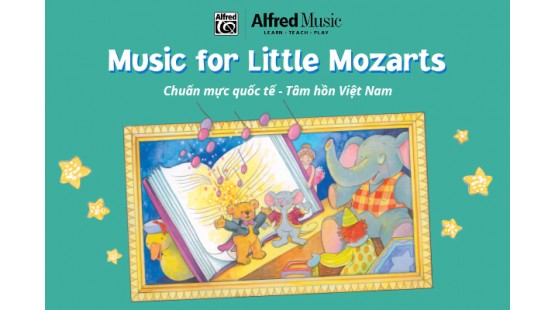 Sự khác biệt của chương trình piano mầm non Music For Little Mozarts với các chương trình cảm thụ âm nhạc thông thường
