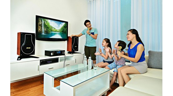 Thiết kế dàn karaoke gia đình với chất âm sân khấu