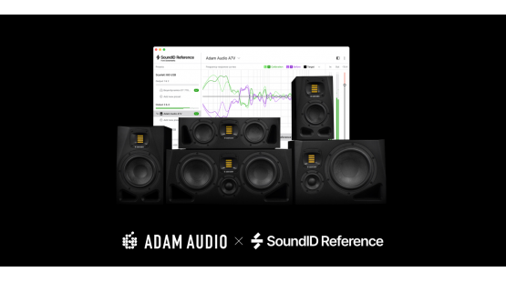 ADAM Audio tiết lộ chi tiết về sự hợp tác với Sonarworks trên A Series