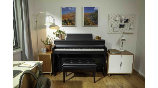 Khi cây đàn piano cũng là một vật liệu trang trí nội thất