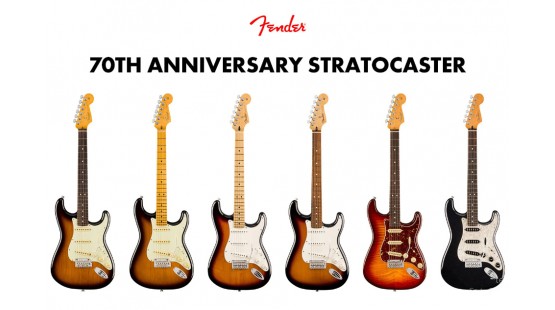 Kỷ niệm 70 năm dòng đàn Fender Stratocaster