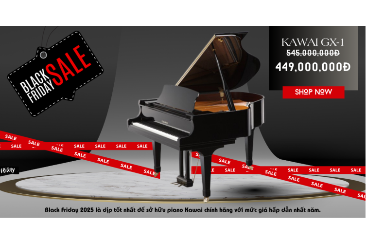 Top Piano Cơ Đáng Mua Nhất Black Friday 2025 tại Việt Thương Music