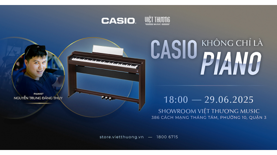 Chương trình Casio – Không chỉ là Piano