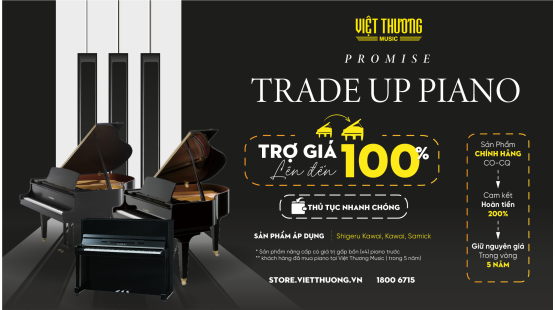 Piano thu cũ giá hời - Lên đời giá tốt