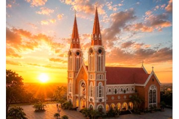 Thánh lễ Cung hiến Nhà thờ Gò Mây: Giải pháp âm thanh vượt trội từ Việt Thương Music