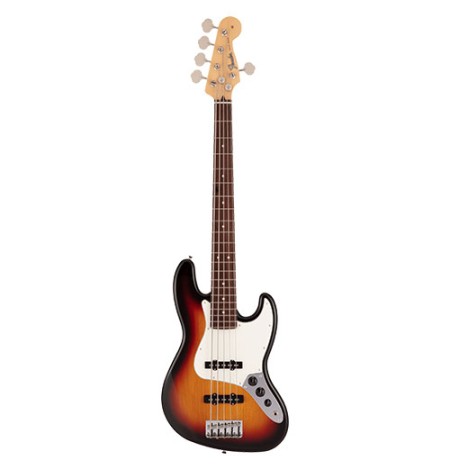 Fender Made in Japan Hybrid II Jazz Bass V – 3-Color Sunburst