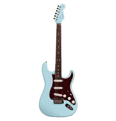Fender Mij Fsr-Collection Hydrid Ii Strat Rosewood, Daphne Blue #5631100304