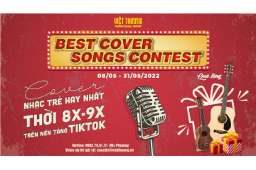 Thông báo thể lệ cuộc thi: “BEST COVER SONGS CONTEST” - Cover nhạc trẻ hay nhất thời 8x-9x