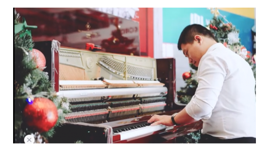 Mashup mừng giáng sinh trên Piano Kawai K-300