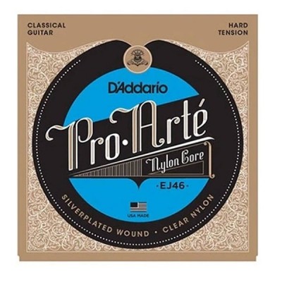 D'ADDARIO DÂY ĐÀN GUITAR NYLON ARTE HARD TENSION EJ46