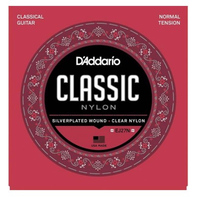 D'ADDARIO DÂY ĐÀN GUITAR NYLON NORMAL TENSION EJ27H