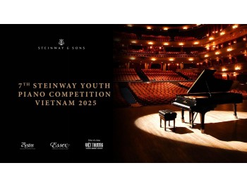 Chính thức mở cổng đăng ký 7th Steinway Viet Nam Youth Piano Competition 2025