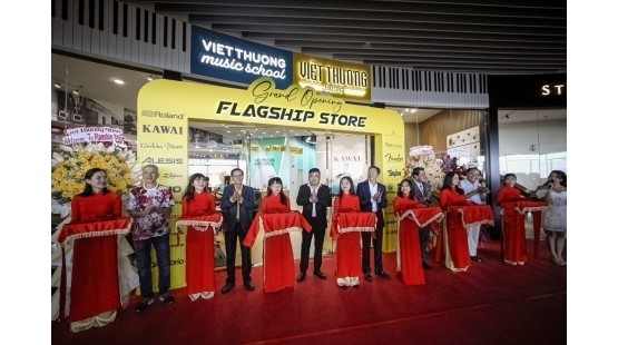 Việt Thương Music khai trương Flagship Store đầu tiên sau gần 30 năm hoạt động