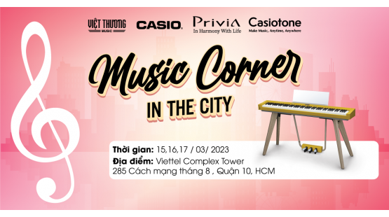 Music Corner in the City