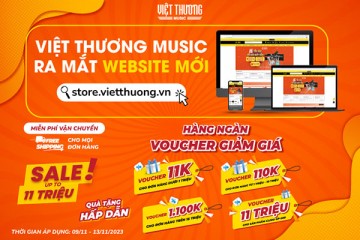 Việt Thương Music ra mắt website mới store.vietthuong.vn