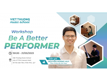 Workshop: BE A BETTER PERFORMER