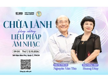 WORKSHOP: CHỮA LÀNH BẰNG NHỮNG LIỆU PHÁP ÂM NHẠC