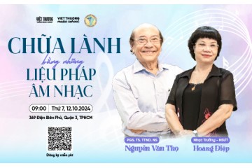 WORKSHOP: CHỮA LÀNH BẰNG NHỮNG LIỆU PHÁP ÂM NHẠC