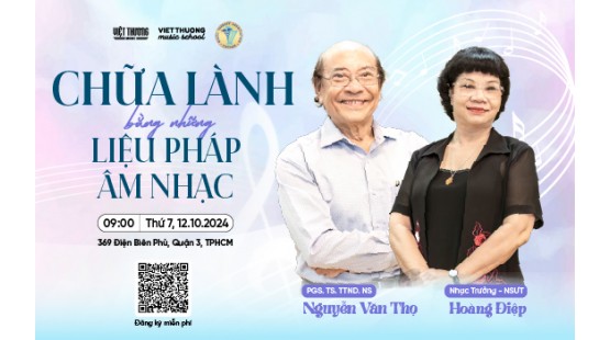 WORKSHOP: CHỮA LÀNH BẰNG NHỮNG LIỆU PHÁP ÂM NHẠC