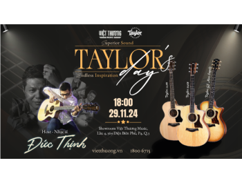 WORKSHOP GUITAR: TAYLOR'S DAY