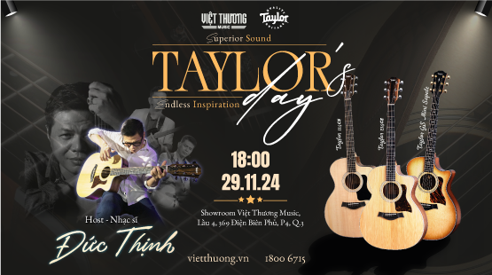 WORKSHOP GUITAR: TAYLOR'S DAY