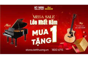 Chương trình V-Grand Christmas: Mua 1 tặng 1 khi mua đàn piano