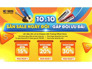 Livestream Shopee ngày 10 tháng 10 - Săn sale ngày đôi, gấp đôi ưu đãi