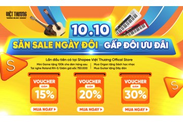 Livestream Shopee ngày 10 tháng 10 - Săn sale ngày đôi, gấp đôi ưu đãi