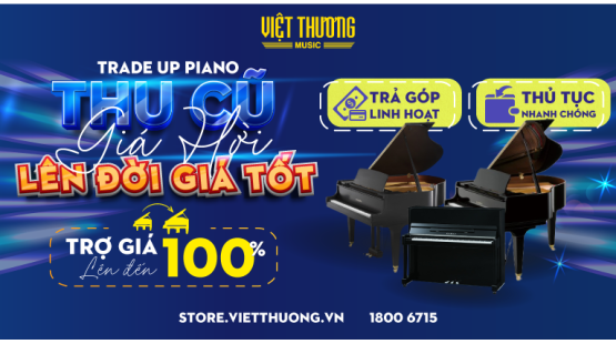 Piano thu cũ giá hời - Lên đời giá tốt