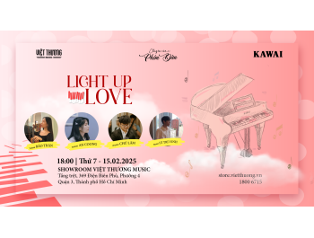 Sự kiện piano CHUYỆN CỦA PHÍM ĐÀN - Light Up Love