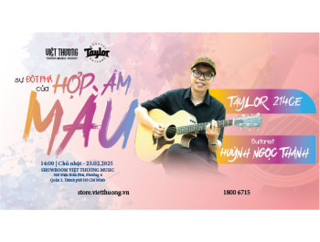 Workshop guitar - Sự đột phá của hợp âm màu