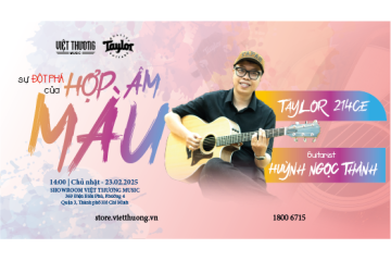 Workshop guitar - Sự đột phá của hợp âm màu