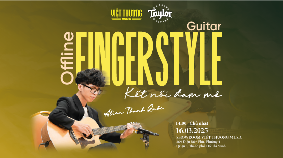 Sự kiện Offline FingerStyle Guitar - Kết nối đam mê