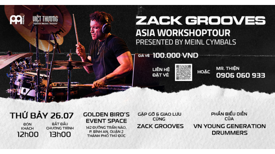 Zack Grooves With Young Generation Drummer 2025 
