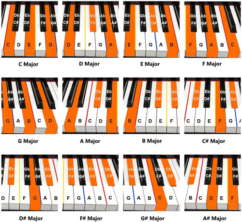 Các hợp âm piano cơ bản dành cho người mới học