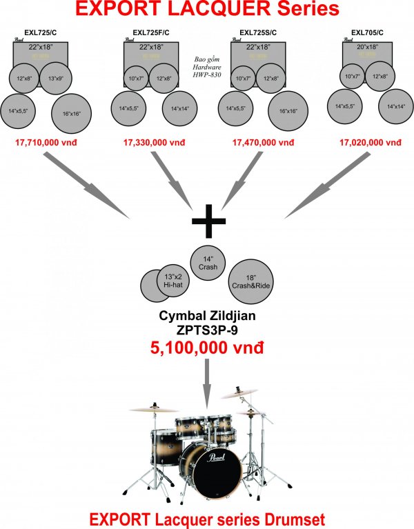 PEARL EXPORT LACQUER 725 STANDARD