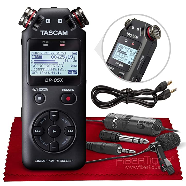 Máy ghi âm cầm tay Tascam DR-05X và DR-07X
