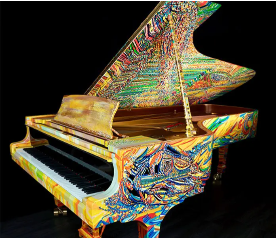 Đàn piano Steinway “Chromasoul” - The Music of Color
