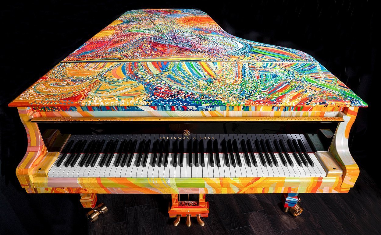 Đàn piano Steinway “Chromasoul” - The Music of Color
