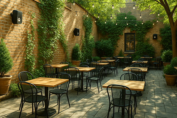 Âm thanh quán cafe gồm những thiết bị nào?