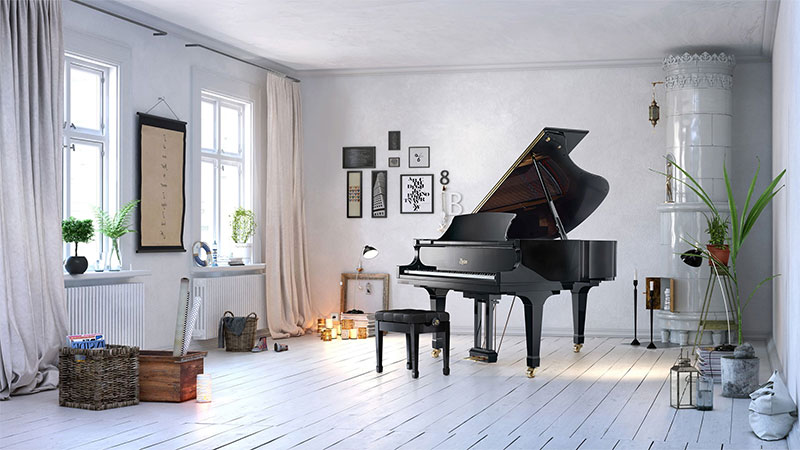 Chỉ cần hơn 200 triệu bạn có thể sở hữu được một cây Piano chuẩn Steinway & Sons