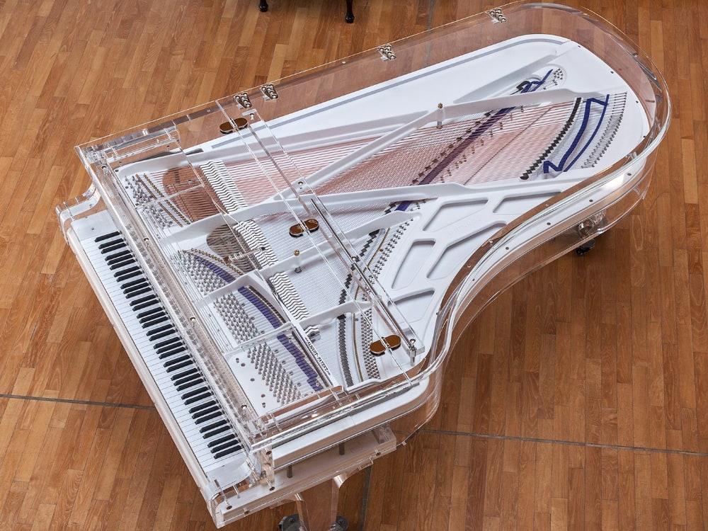 Crystal Grand Piano của Kawai và những cây đàn piano trong suốt khác